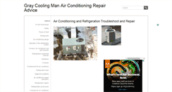 Desktop Screenshot of graycoolingman.com